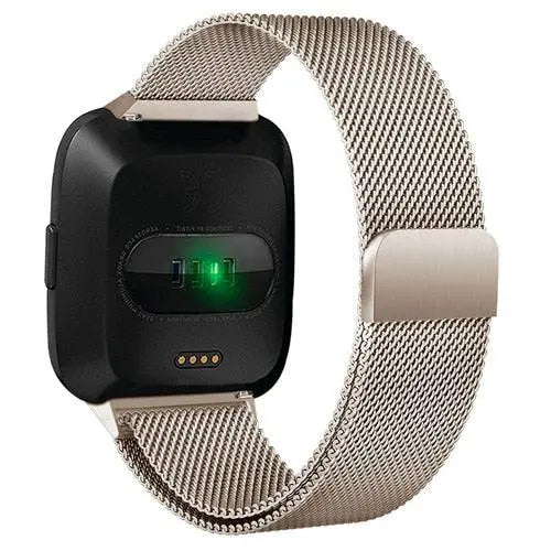 Bracelet de montre réglable en acier inoxydable, maille milanaise avec fermeture magnétique, pour smartwatch, accessoire de bracelet | Sansoti