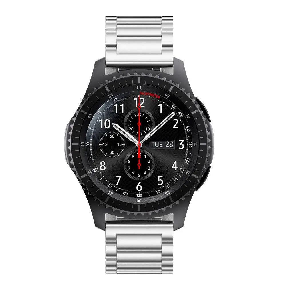 Stainless Steel Smartwatch Band 18mm 20mm 22mm 23mm Adjustable Metal Watch Strap Premium Universal | Sansoti