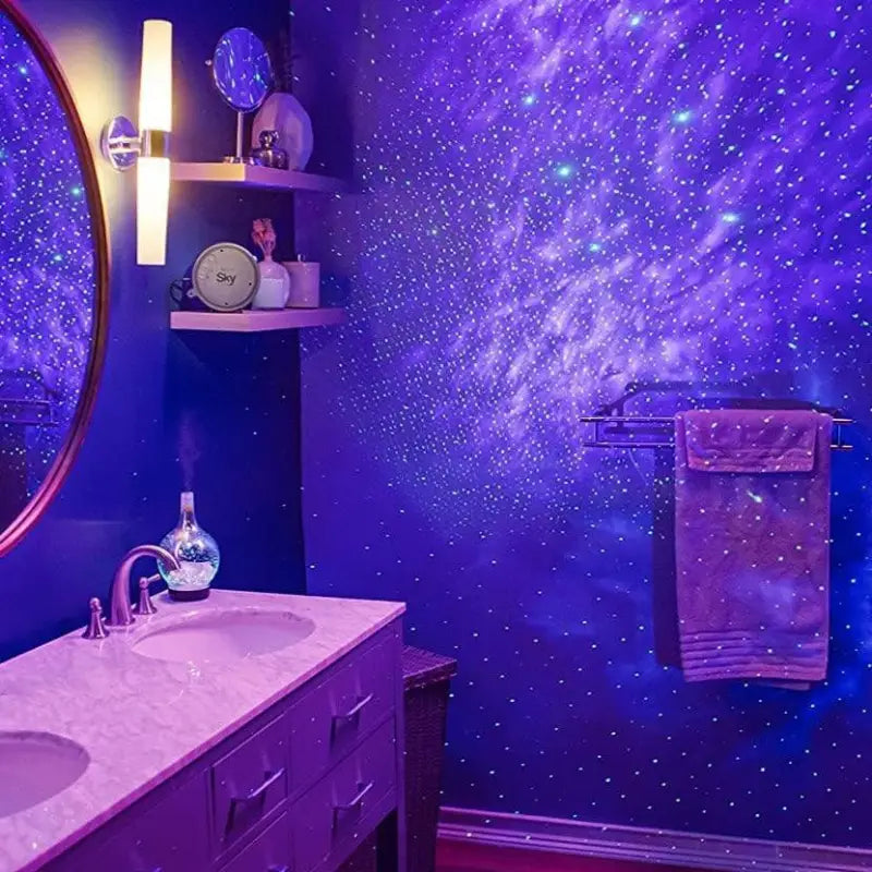 Projecteur ciel étoilé LED télécommande multicolore acrylique chambre éclairage d'ambiance | Restfield