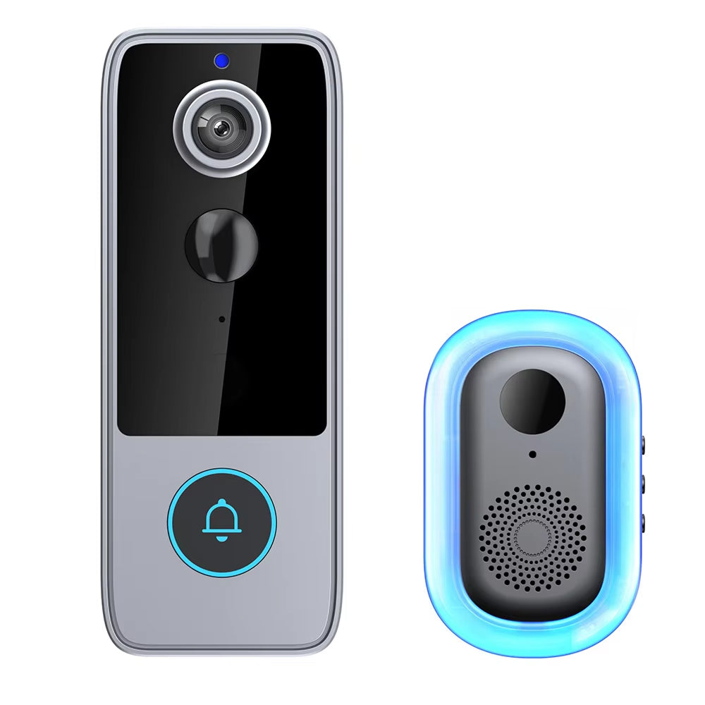 Wireless Video Doorbell 1080P HD with Night Vision and Motion Detection for Home Security and Access Control | Sansoti