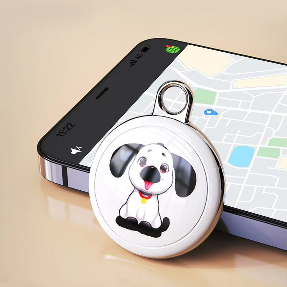 GPS Tracker for Cats with Bluetooth Location Tracking Waterproof Compact Pet Location Finder Safety | Sansoti