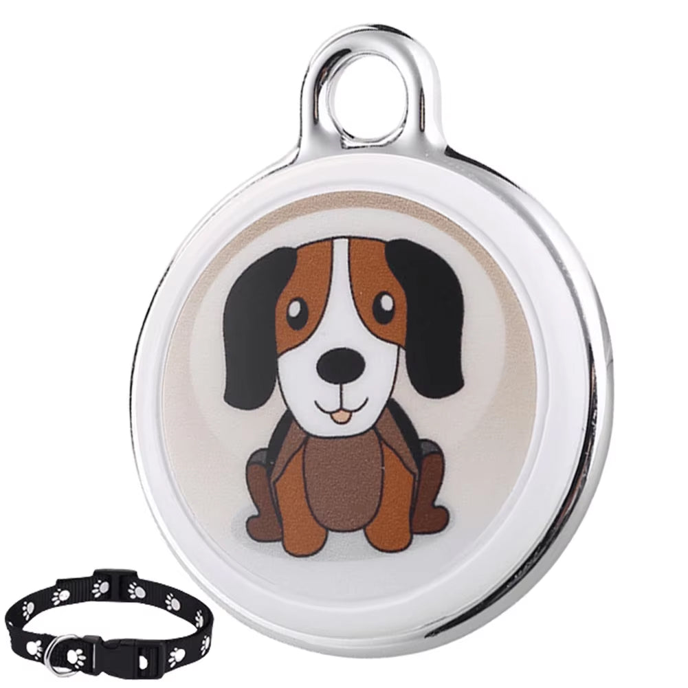 GPS Tracker for Cats with Bluetooth Location Tracking Waterproof Compact Pet Location Finder Safety | Sansoti