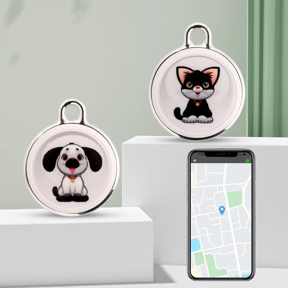 GPS Tracker for Cats with Bluetooth Location Tracking Waterproof Compact Pet Location Finder Safety | Sansoti
