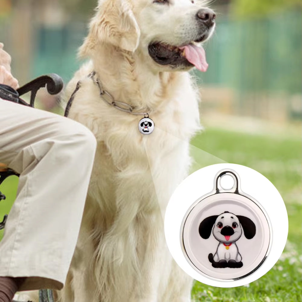 GPS Tracker for Cats with Bluetooth Location Tracking Waterproof Compact Pet Location Finder Safety | Sansoti