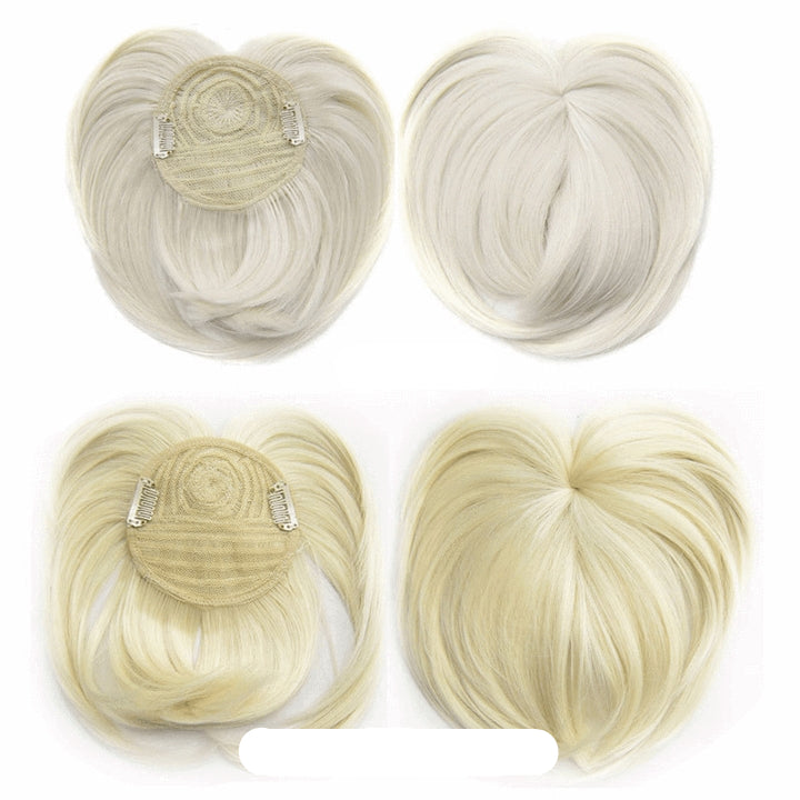 Clip-in Haarstuk Kort Haar Volume Synthetisch Fiber 10 Kleuren Natuurlijke Look Eenvoudig Bevestigen | Sansoti