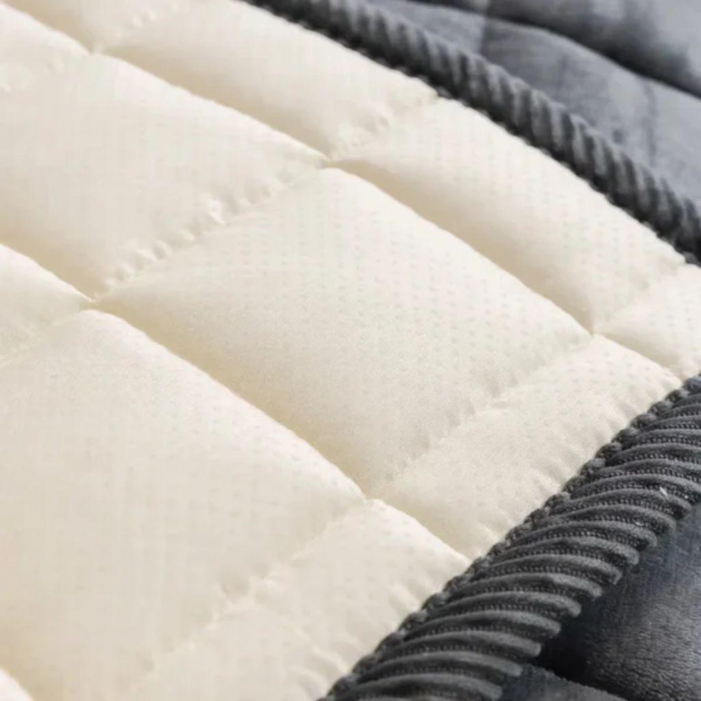 Quilted Sofa Cover Non-Slip Scratch-Resistant Pet Protector 70–240 cm Microfiber Dark Gray Brown | Sansoti