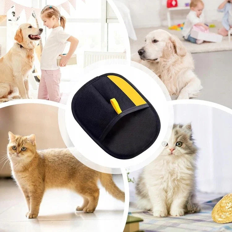 Pet Hair Removal Glove – Effective Fur Collector for Furniture and Textiles | Sansoti