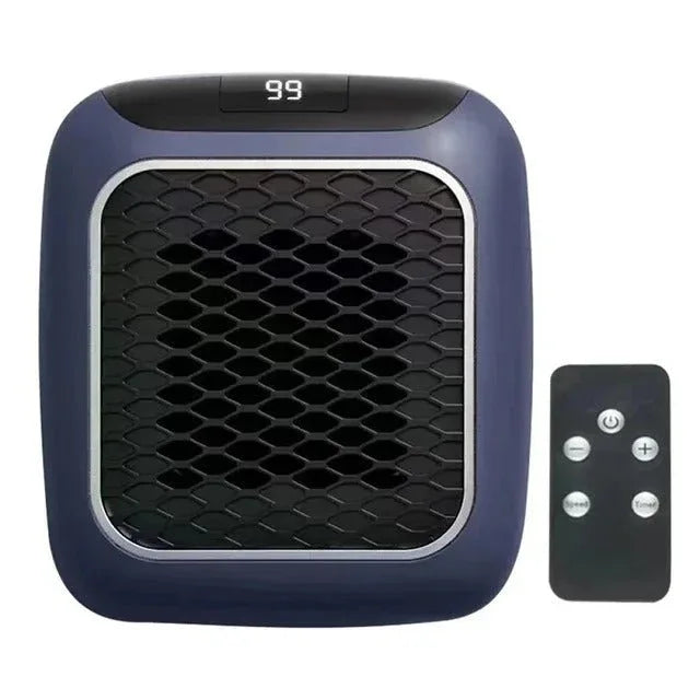 Compact Keramisch Verwarmingsapparaat 800W USB Wandmontage met Afstandsbediening Energiezuinig Verwarming | Sansoti