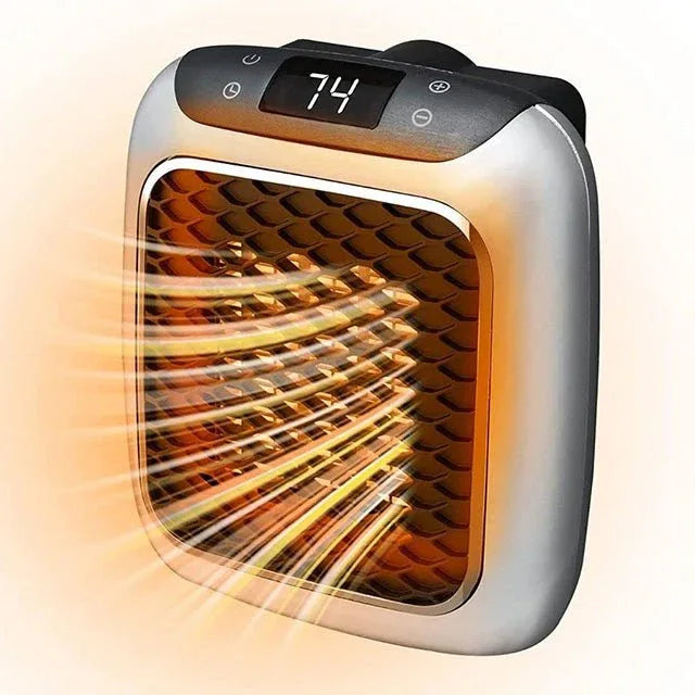 Compact Keramisch Verwarmingsapparaat 800W USB Wandmontage met Afstandsbediening Energiezuinig Verwarming | Sansoti