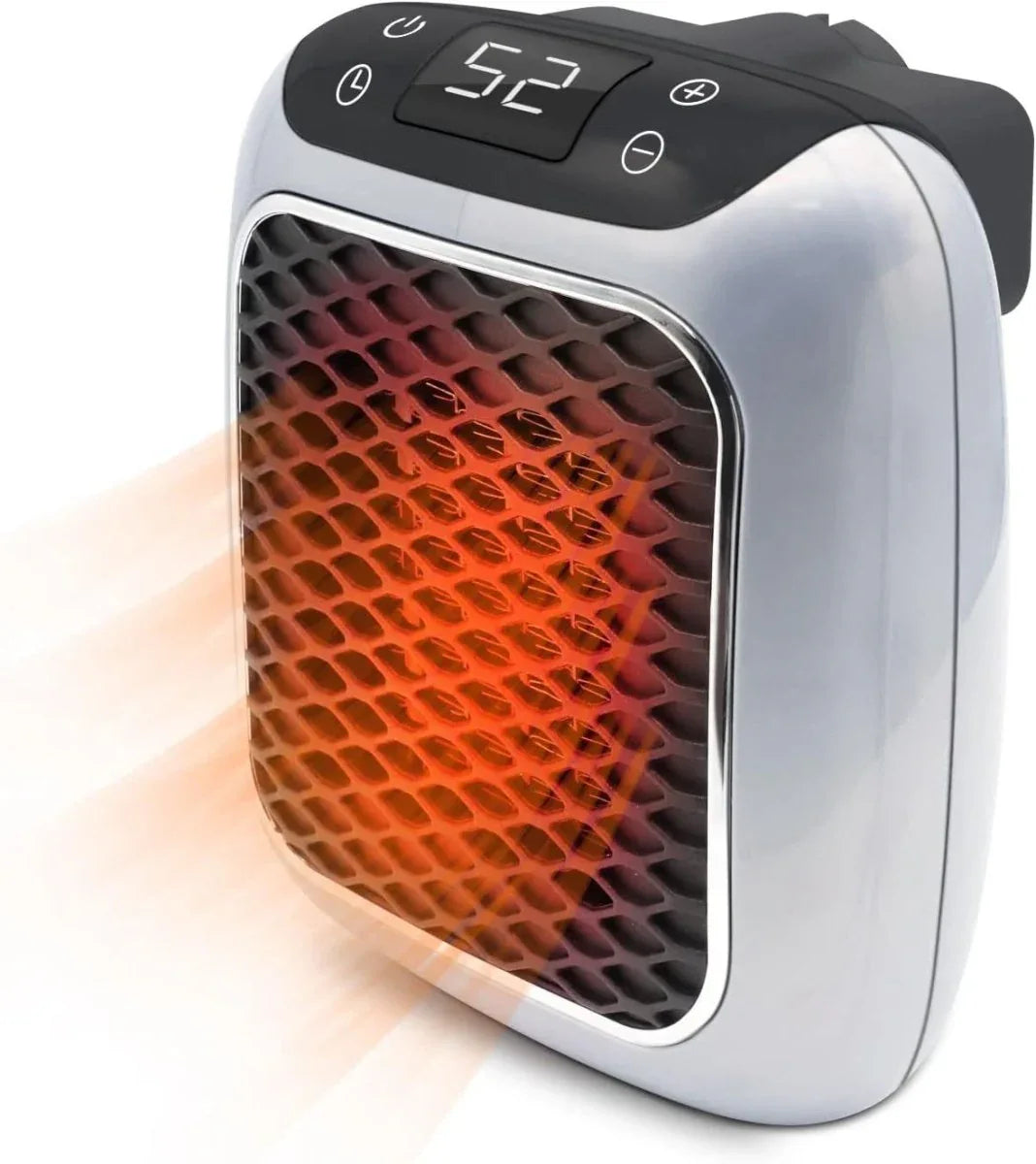 Compact Keramisch Verwarmingsapparaat 800W USB Wandmontage met Afstandsbediening Energiezuinig Verwarming | Sansoti
