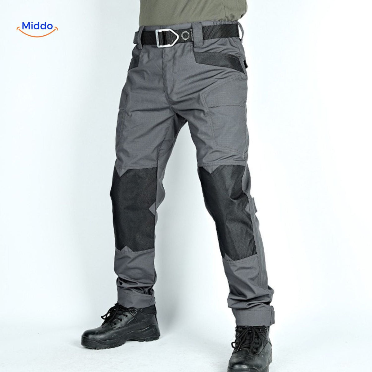 Tactische Outdoorbroek Heren Scheurvast met Multifunctionele Zakken voor Hiking Camping Werk en Outdoor | Sansoti