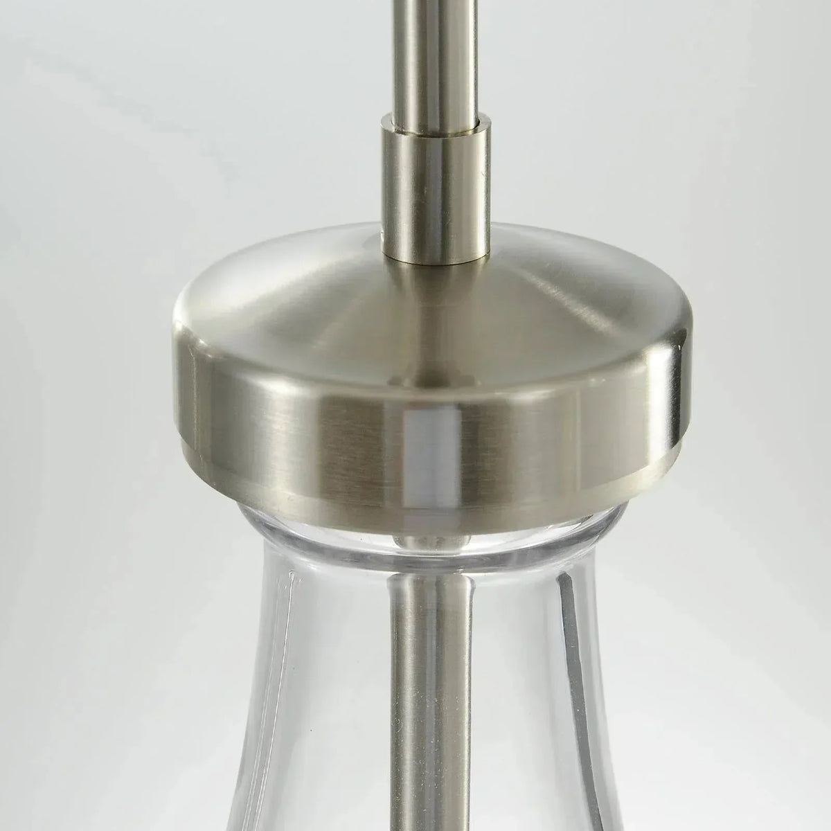 Ronde Glazen Kroonluchter 5 Lichtpunten Druppelvorm Glas Metaal Hanglamp voor Eetkamer Woonkamer Eettafel | Sansoti