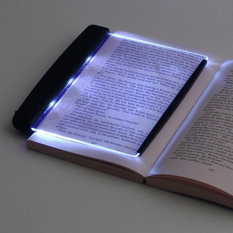 Oplaadbare LED Leeslamp met Magnetische Clip Flexibel Wit Leeslicht voor Boeken E-readers Tablets | Sansoti