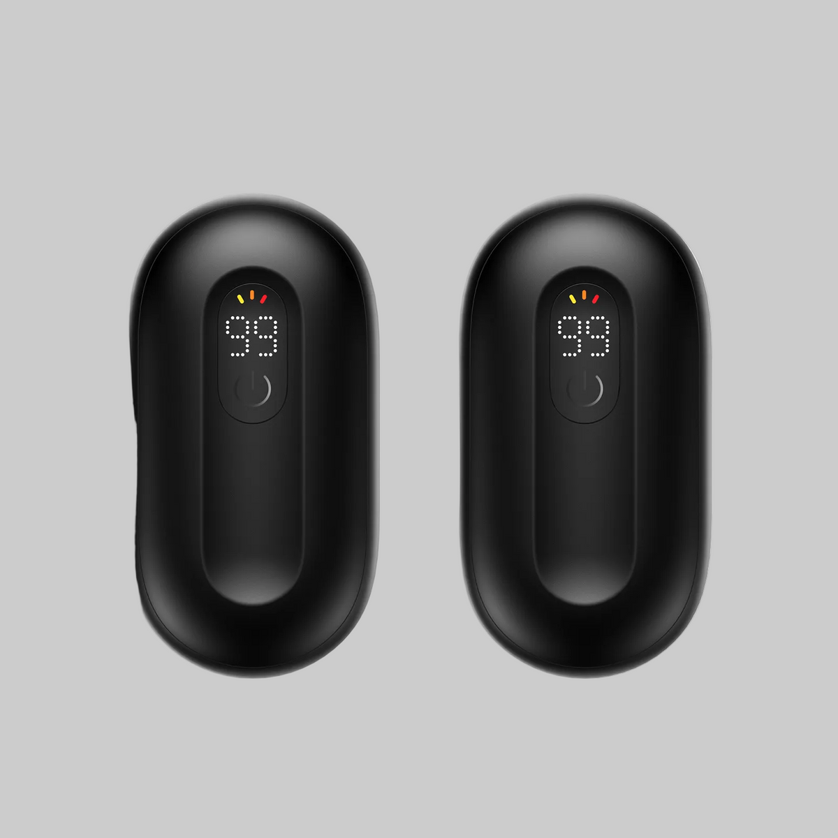 Oplaadbare Handwarmer Set 2 Stuks met Magnetische Koppeling LED Display Handverwarmers Winter Warmtepads | Sansoti