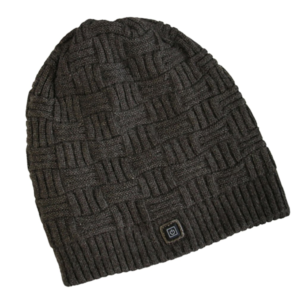 Verwarmbare Muts met Oplaadbare Batterij Winterhoofdwarmte Fleece Oorflappen Skullcap Outdoor Heren Dames | Sansoti