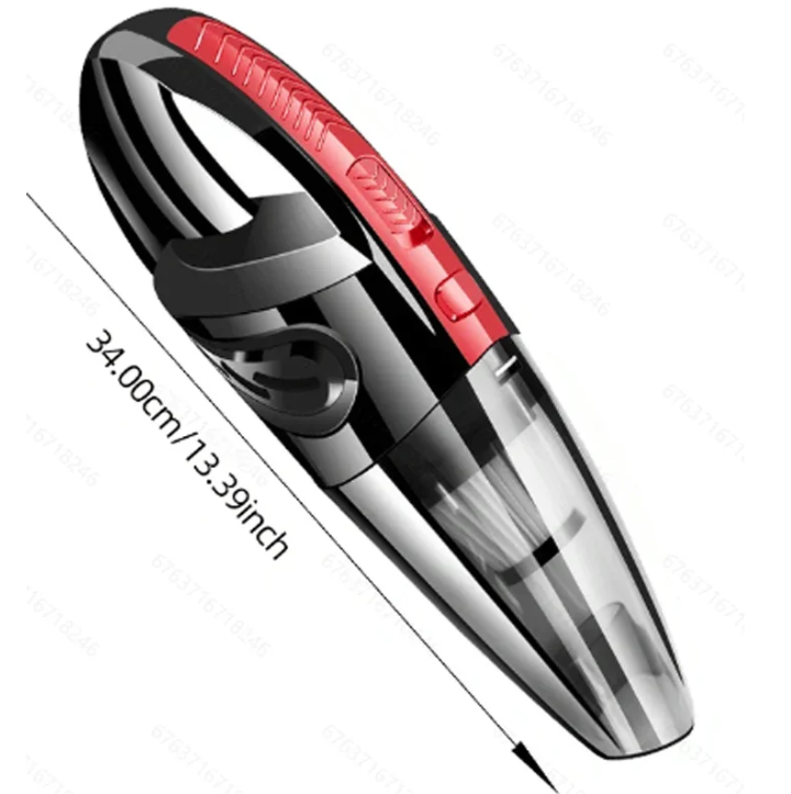 Cordless Cyclone Vacuum Cleaner Rechargeable - Powerful Handheld Vacuum for Car Home Pets Compact | Sansoti