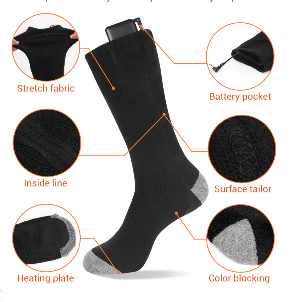 Warm Socks Breathable for Cold Feet Thermal Socks Winter Comfort Unisex Women Men Home Wool | Sansoti