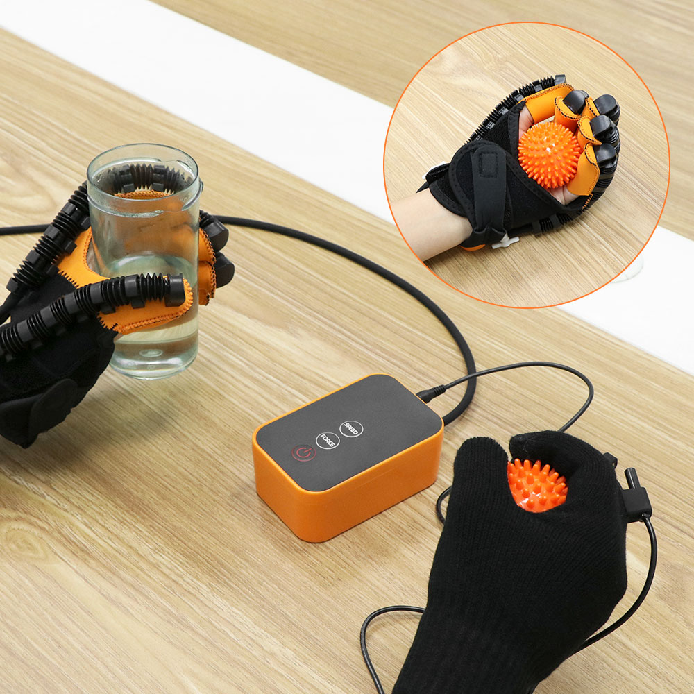 Automatische Handtrainer Handschoenen voor Revalidatie en Vingerkracht – Verstelbaar Revalidatiesysteem voor Thuis | Sansoti