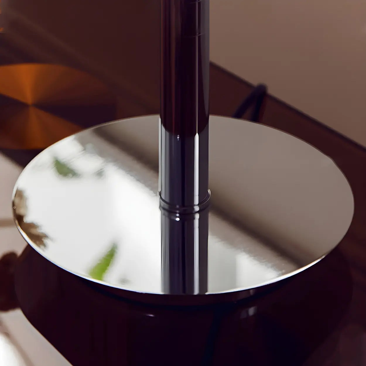Vloerlamp Glas Retro Bol E27 Metaal Geel 155cm Sfeerverlichting Woonkamer | Sansoti