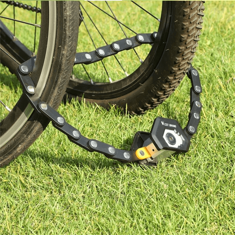 Faltschloss Fahrradschloss gehärteter Stahl 78cm Hohes Sicherheitsniveau Diebstahlschutz E-Bikes Roller Citybikes | Sansoti
