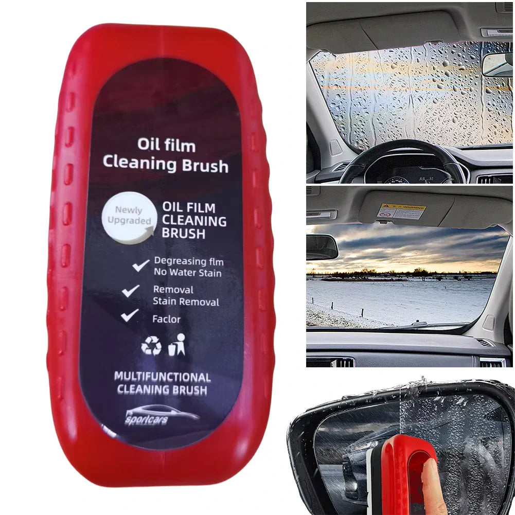 Car Window Cleaner for Grease-Free Clear View – Sponge with Hydrophobic Coating | Sansoti