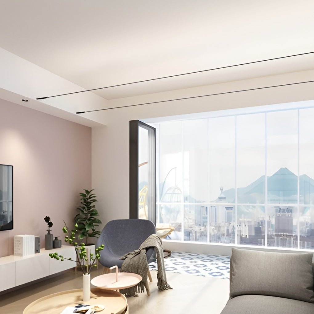 Draaibare LED Plafondlamp 360° Modern Dimbaar Strak Design Zwart Wit Aluminium Verlichting voor Woonkamer Keuken Kantoor | Sansoti
