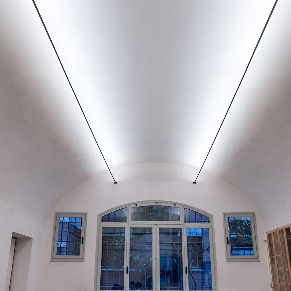 Draaibare LED Plafondlamp 360° Modern Dimbaar Strak Design Zwart Wit Aluminium Verlichting voor Woonkamer Keuken Kantoor | Sansoti