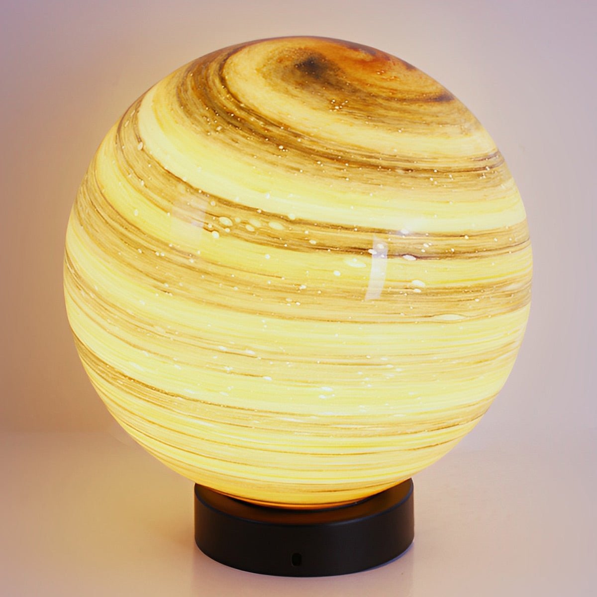 Außenlampe Pfostenkopf Kugel Glas Marmoroptik Warmweiß Garten Einfahrt Tor Villa Außenbeleuchtung Sockellampe E27 IP54 Gartenlampe Stimmungsbeleuchtung | Restfield