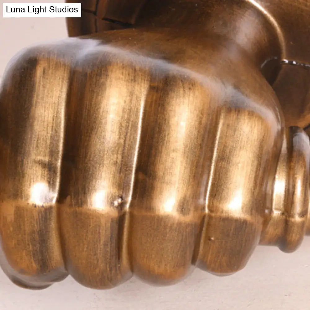 Wandleuchte Glas Bronzefarben Fackelform E26/E27-Fassung Eingangsbereich Flur Stimmungsvolle industrielle Beleuchtung Retro-Stil Wohnzimmer | Sansoti