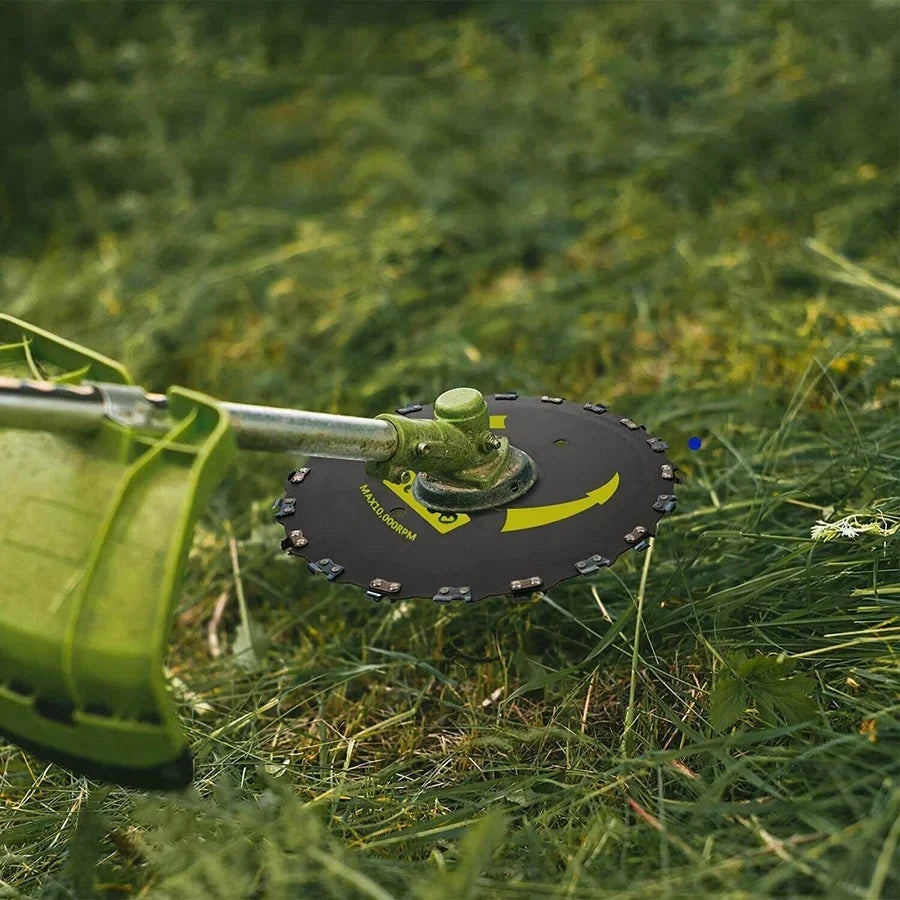 Grastrimmer Staalblad 23cm Diameter Professionele Grasmaaier Onkruidverwijdering Tuin Gazon Tuinonderhoud | Sansoti