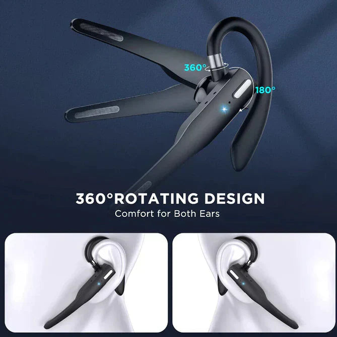 Casque Bluetooth 5.1 Sans Fil Réduction de Bruit 25 Heures Appels Mains Libres Microphone | Restfield