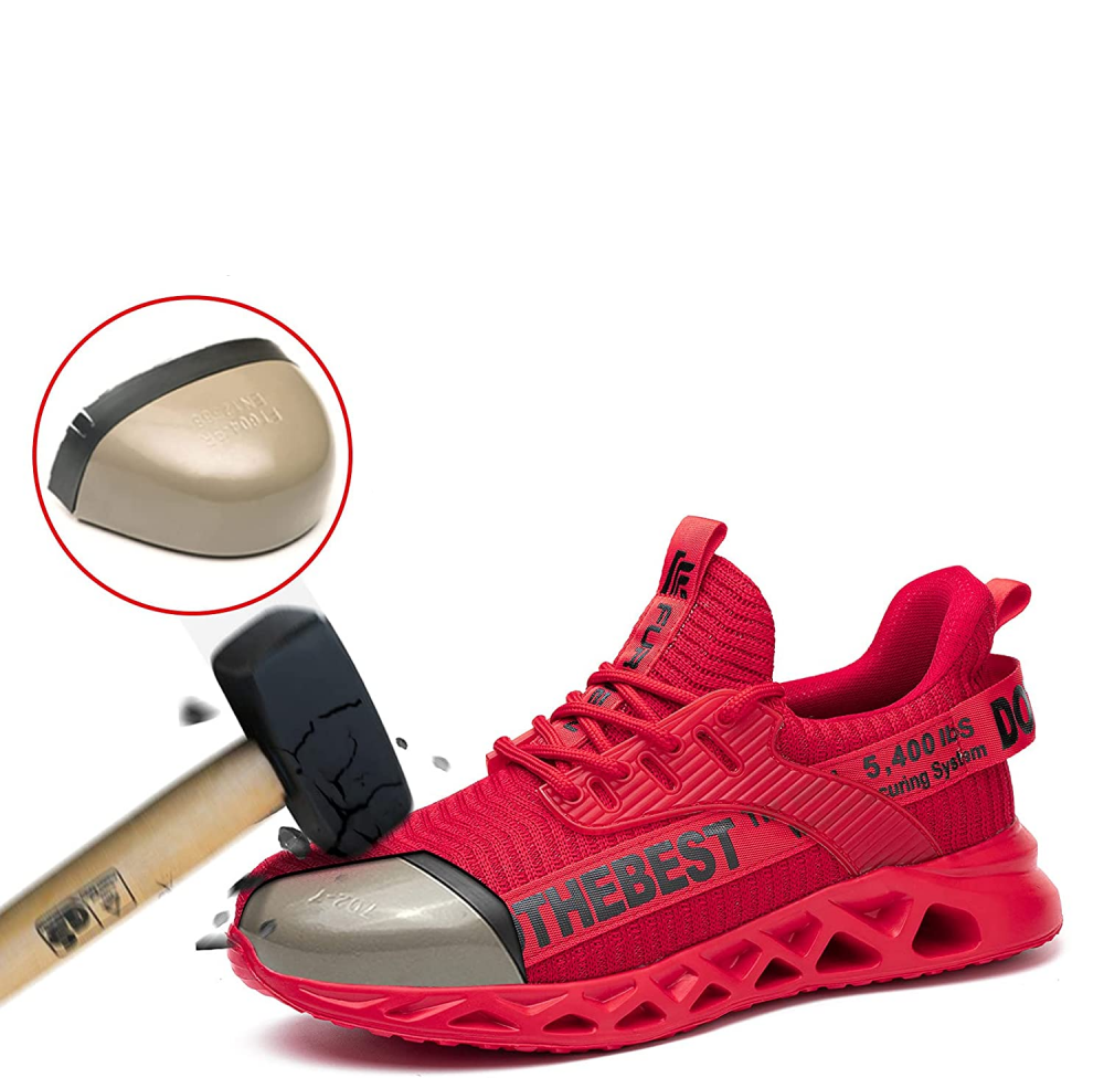 Veiligheidsschoenen Ultralight S3 met Stalen Neus en Kevlar Antislip Zool Maat 40-47 Werk- en Bouwschoenen | Sansoti