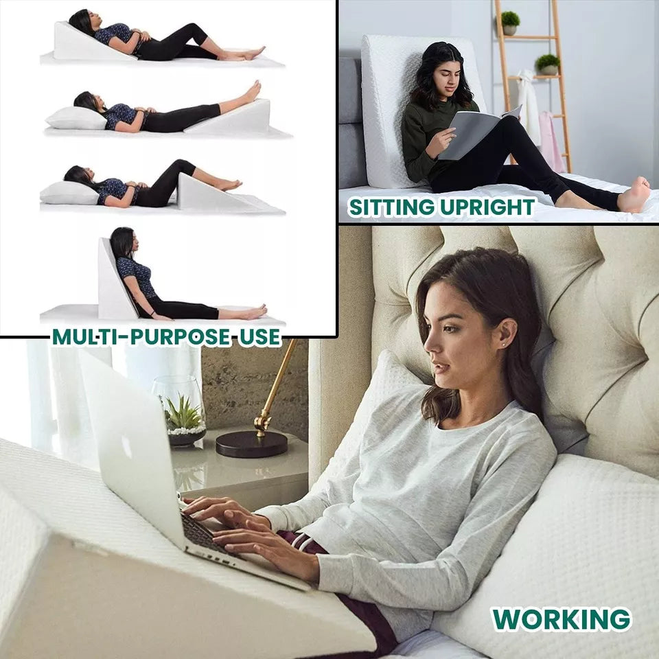 Ergonomische Kussensloop Kilekussen – Ondersteunt Rug, Nek & Betere Nachtrust | Sansoti