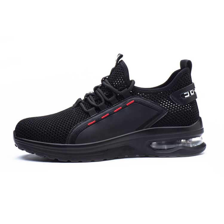 Buty ochronne z metalowym noskiem dla mężczyzn, obuwie robocze S3, antypoślizgowe, z przewiewnej siateczki, sportowy design | Sansoti