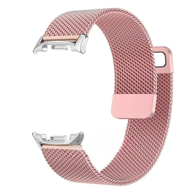 Bracelet de montre en maille milanaise magnétique en acier inoxydable pour smartwatch, réglable, respirant, bracelet universel | Sansoti