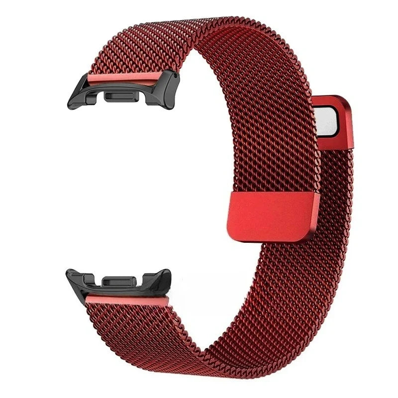 Bracelet de montre en maille milanaise magnétique en acier inoxydable pour smartwatch, réglable, respirant, bracelet universel | Sansoti