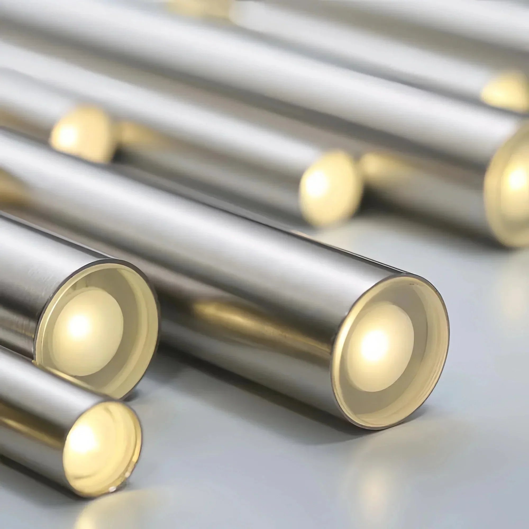 Suspension linéaire moderne avec tubes en aluminium réglables et spots LED pour îlot de cuisine salle à manger | Sansoti