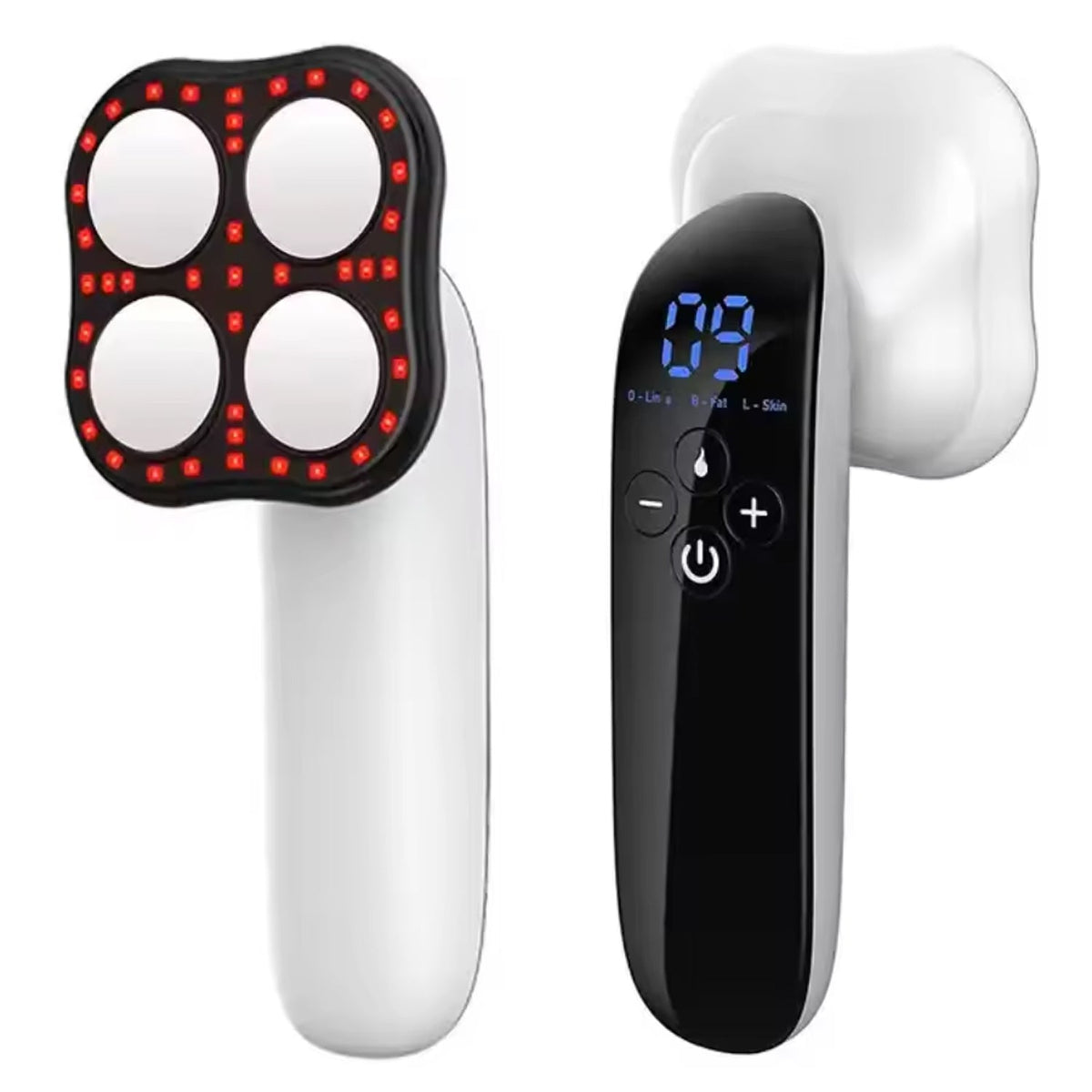 Wireless Body Device with EMS RF Red Light Therapy 40 Intensity Levels for Home Muscle Stimulation | Sansoti