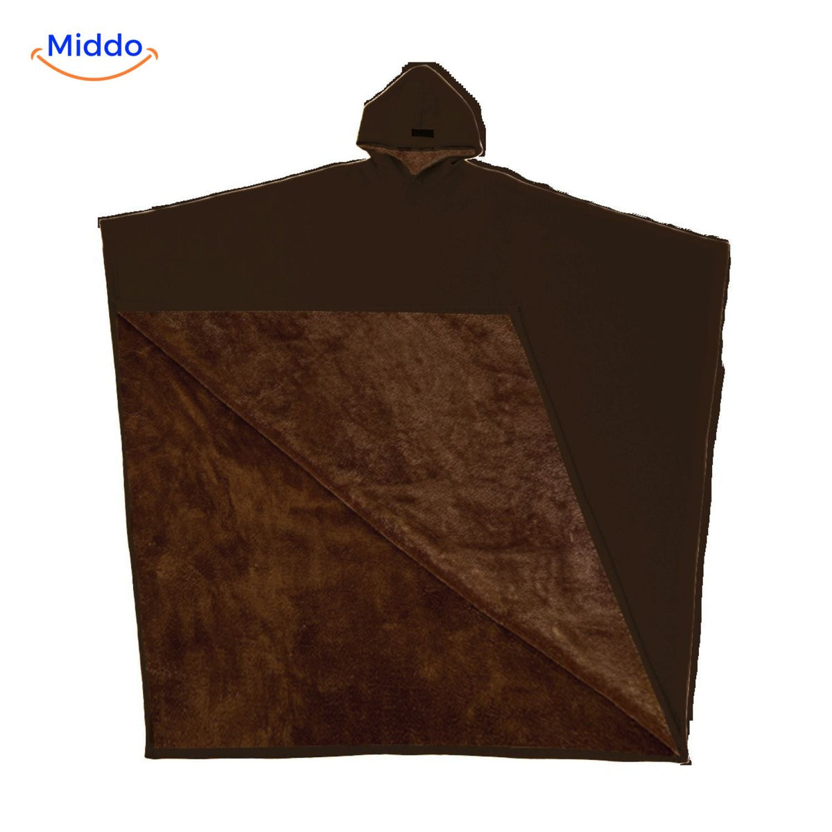 Oversized Cape met Capuchon Wolmix Zwart Paars Rood Groen Unisex Herfst Winter Warmte Comfortabel Stijlvol | Sansoti