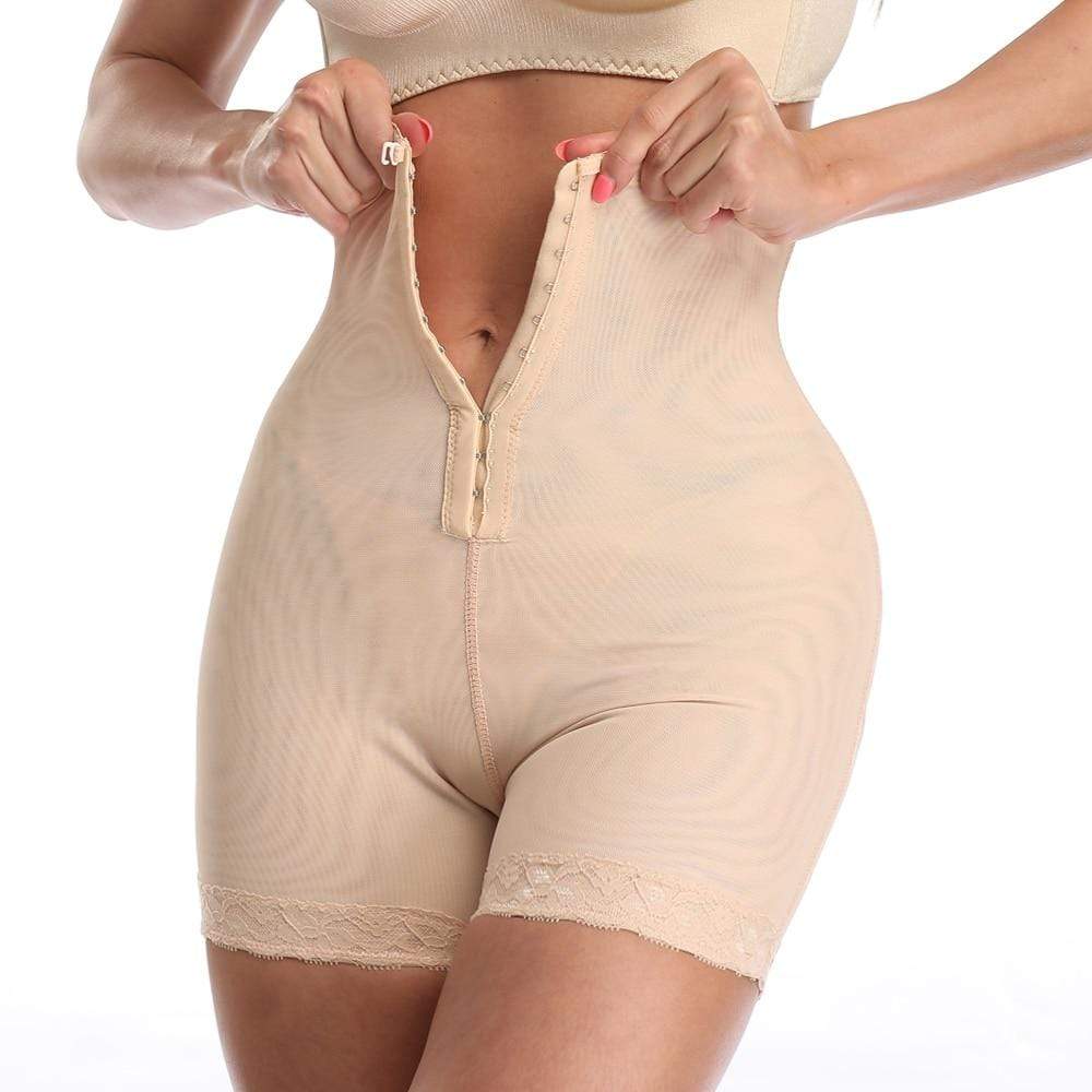 Corrigerende Dames Short Naadloos Shapewear Buik Dijen Beige Zwart Onzichtbaar Comfortabel Onderkleding | Sansoti