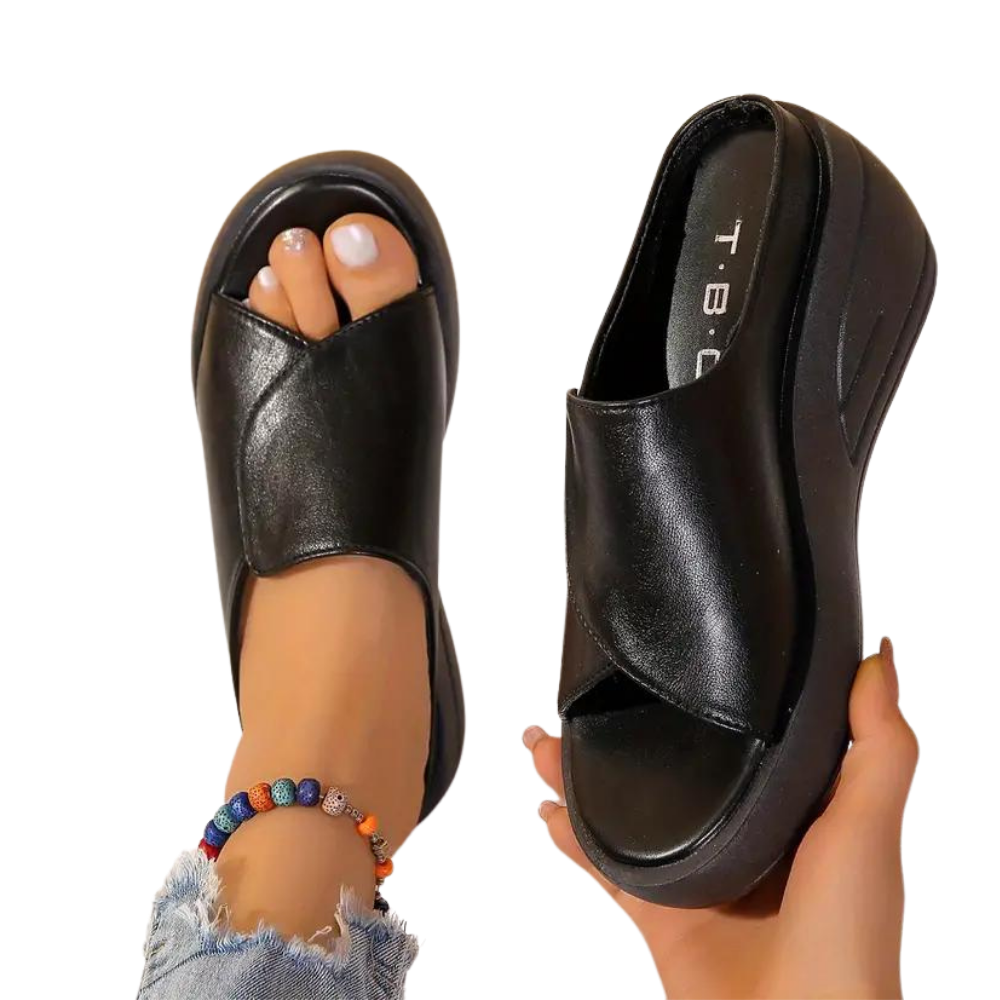 Orthopedische Dames Sleehakken Sandalen met Schokdemping en Voetboogsteun Comfortabel Zomer Schoeisel | Sansoti