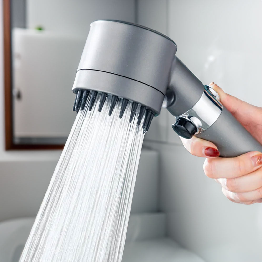 Hoogwaardige Douchekop met Drie Standen voor Massage en Ontspanning | Waterbesparing | Universele Aansluiting | Sansoti