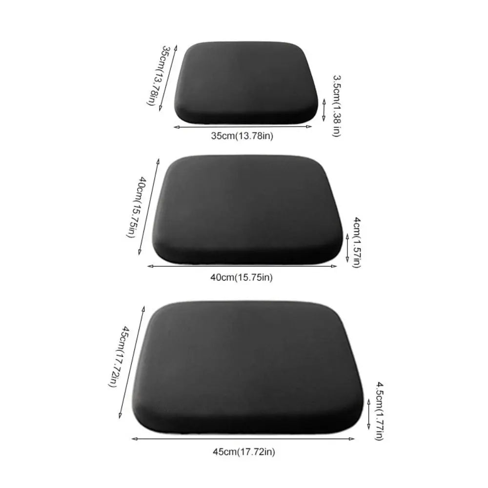 Ergonomic Seat Cushion with Non-Slip Base Shape-Retaining Memory Foam Filling for Car Office Home Optimal Comfort | Sansoti
