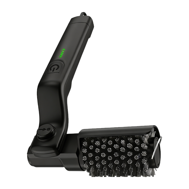 Elektrische Grillborstel met Roterende Staalborstelkop – Oplaadbaar met USB-C – Krachtige Motor voor Moeiteloos Reinigen van Grillroosters | Sansoti
