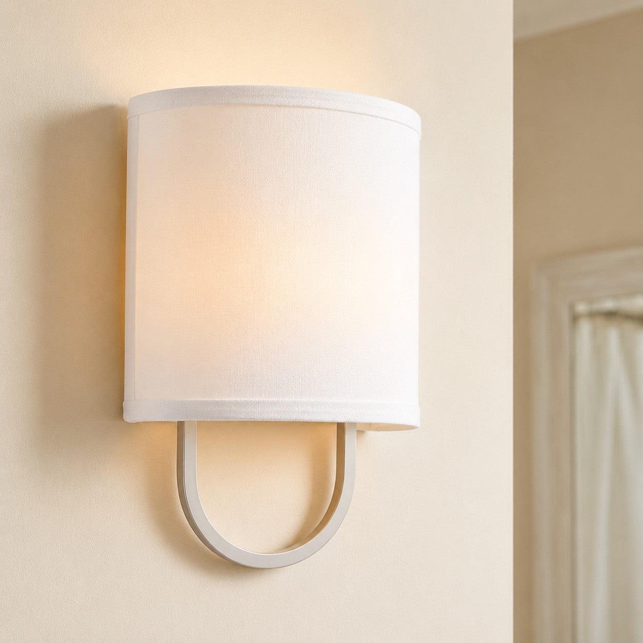 Wandlamp Stoffen Kap – Moderne Slaapkamer Wandverlichting voor Sfeervolle Ambiance | Sansoti