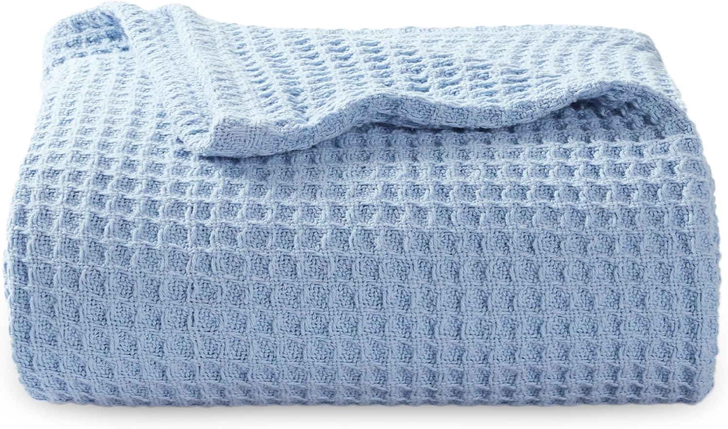 Lichtgewicht Katoenen Wafelplaid Tweepersoonsbed Zacht Ademend Deken Scandinavisch Design 90x90 cm Woonkamer | Sansoti