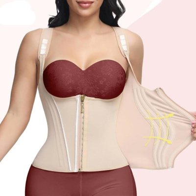 Corrigerend Shapewear Topje Elastisch Ademend voor Figuurcorrectie Dagelijks Gebruik Dames Ondergoed | Sansoti
