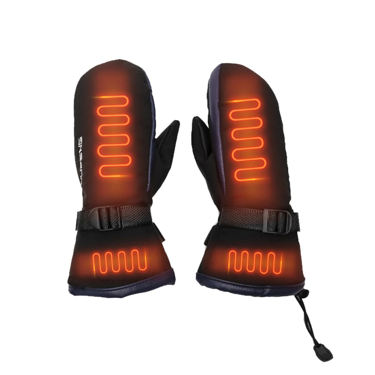 USB Verwarmde Handschoenen Dubbelzijdig Waterafstotend Touchscreen Winterwarmte Skiwanten Outdoor Vingertoppen | Sansoti