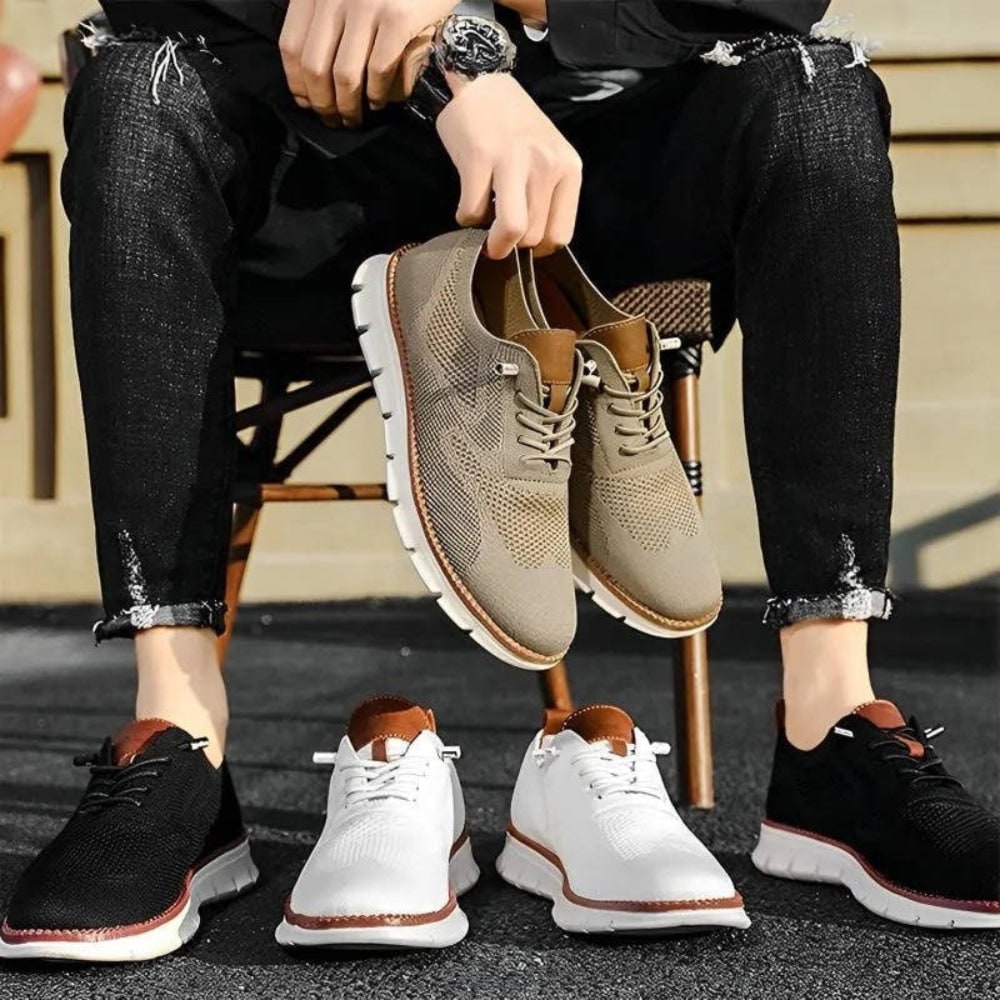 Sportieve Dames Sneakers Ademend Comfort Brede Pasvorm Antislip Zool Dagelijks Wandelschoenen Casual | Sansoti