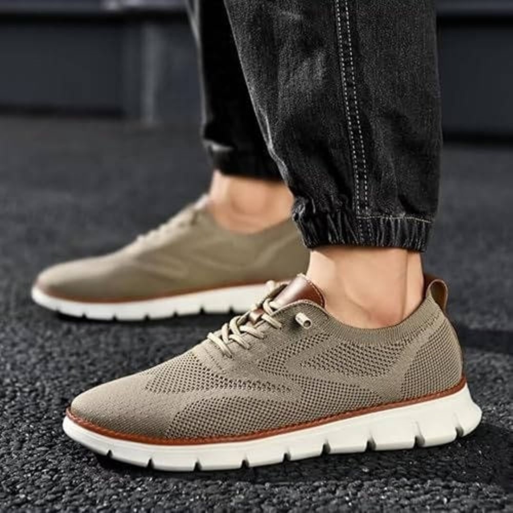 Sportieve Dames Sneakers Ademend Comfort Brede Pasvorm Antislip Zool Dagelijks Wandelschoenen Casual | Sansoti